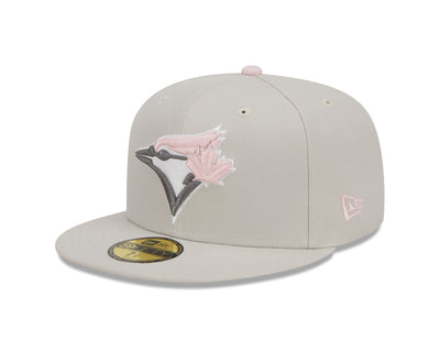 Toronto Blue Jays Authentic Collection Gray/Pink Mother’s Day 2023 New Era 59FIFTY Fitted Hat - Pro League Sports Collectibles Inc.