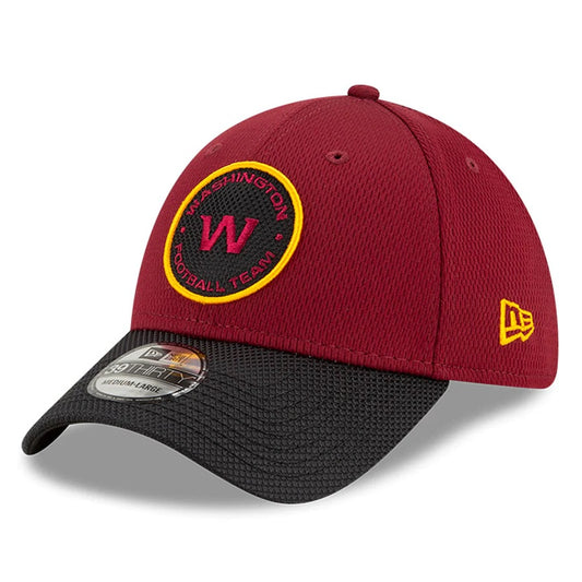 Washington Football Team 2021 New Era NFL Sideline Road 39THIRTY Flex Hat - Pro League Sports Collectibles Inc.