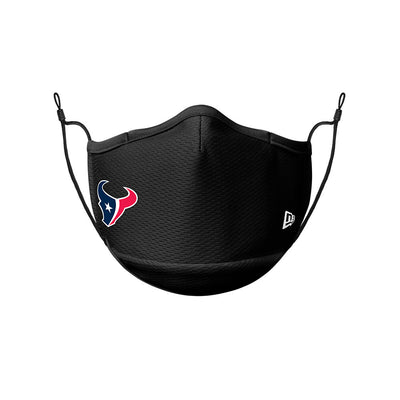 Houston Texans New Era Black On-Field Face Cover Mask - Pro League Sports Collectibles Inc.