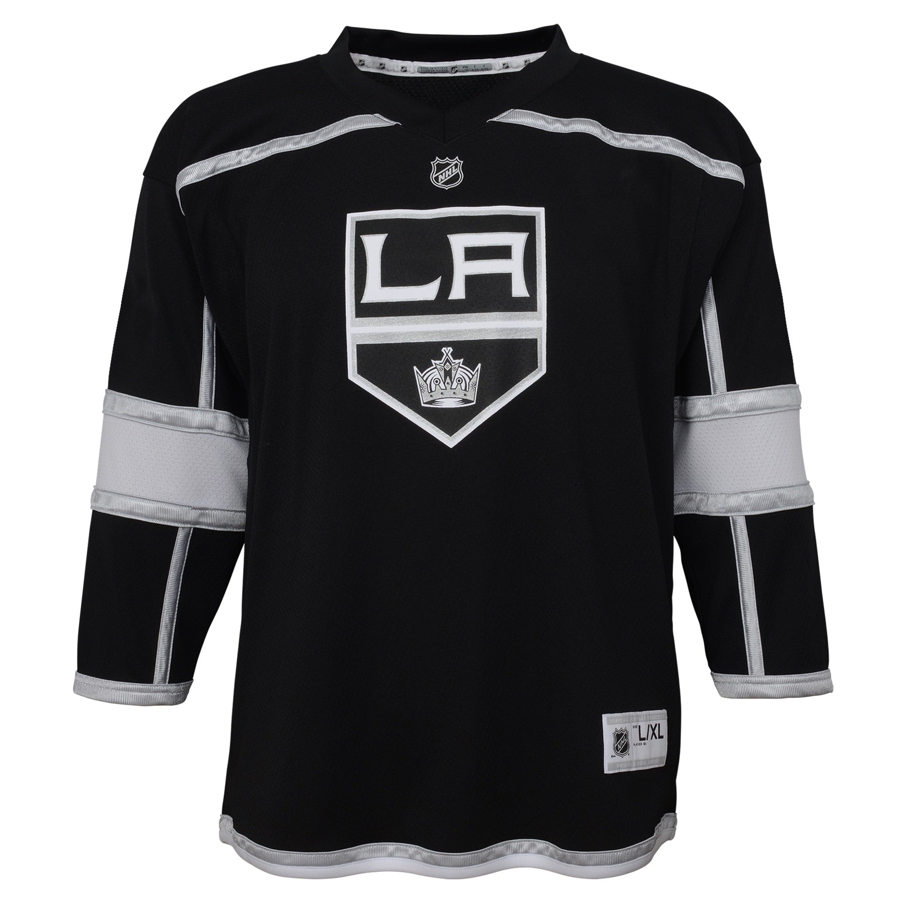 Outerstuff Reverse Retro Pullover Fleece Hoodie - Los Angeles Kings - Youth - Los Angeles Kings - M