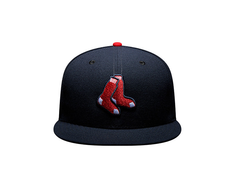 Boston Red Sox New Era Navy/Red Authentic Collection On-Field Alt 59FIFTY Fitted Hat - Pro League Sports Collectibles Inc.