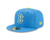 Boston Red Sox New Era Blue/Yellow 2021 City Connect Authentic Collection On-Field 59FIFTY Fitted Hat - Pro League Sports Collectibles Inc.