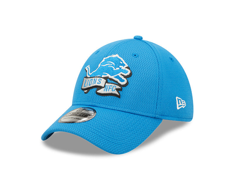 New Era Men's Detroit Lions 2022 NFL Draft 39THIRTY Stretch Fit Hat - Black - M/L