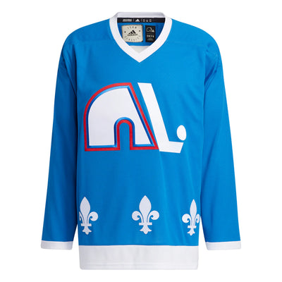 Quebec Nordiques 1979 Adidas Team Classics Authentic Jersey - Blue - Pro League Sports Collectibles Inc.