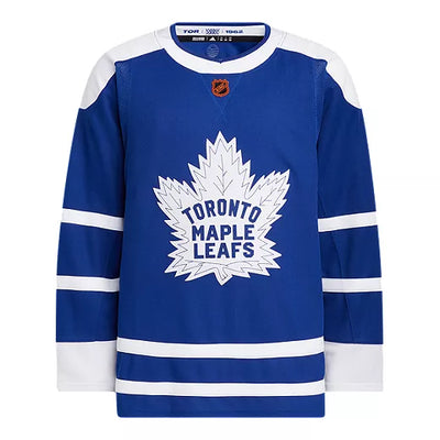 Toronto Maple Leafs Adidas Authentic Blue Retro Reverse 2.0 Wordmark Jersey - Pro League Sports Collectibles Inc.