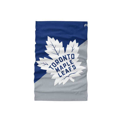 Youth Toronto Maple Leafs Big Logo FOCO NHL Face Mask Gaiter Scarf - Pro League Sports Collectibles Inc.