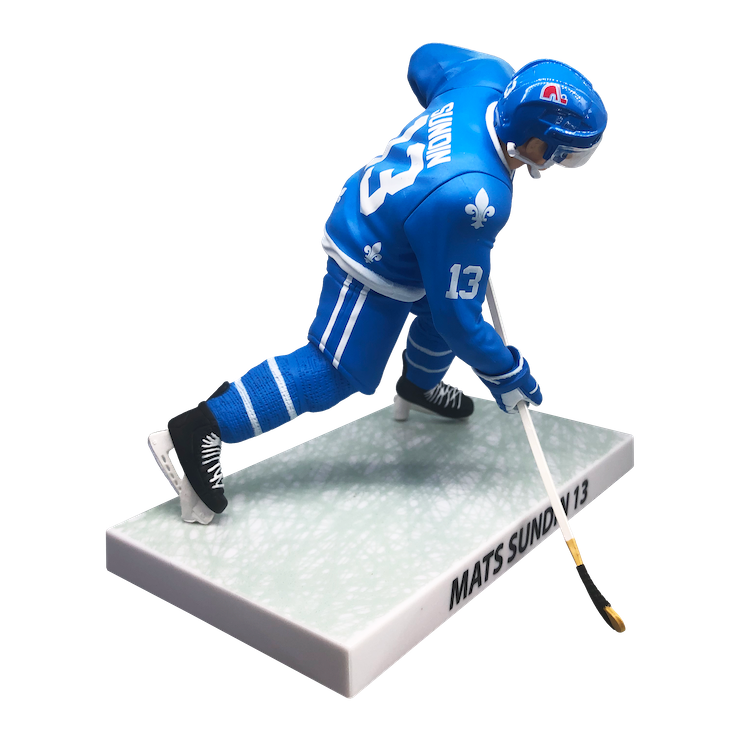 Mats Sundin Quebec Nordiques 2020-21 NHL Import Dragon 6" Figure - Pro League Sports Collectibles Inc.