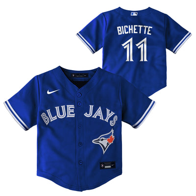 Toddler Toronto Blue Jays Bo Bichette #11 Nike Royal Blue Replica Team Jersey - Pro League Sports Collectibles Inc.