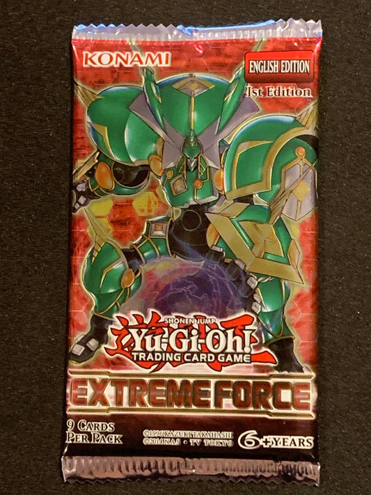 Yu-Gi-Oh! Extreme Force - 1 Pack/ 9 Cards Per Pack - Pro League Sports Collectibles Inc.