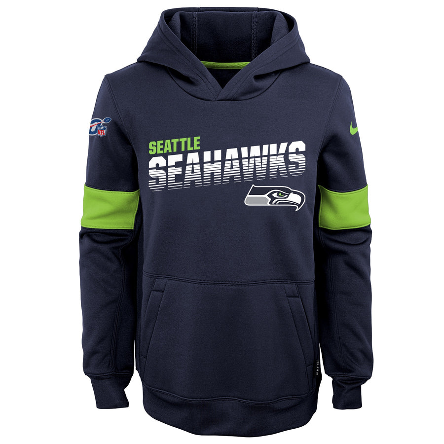 NFL Team Apparel Youth Seattle Seahawks Metcalf #85 Navy, 41% OFF