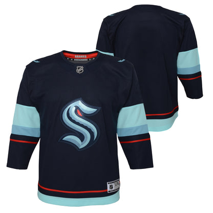 Youth Seattle Kraken Premier Home Replica Jersey - Pro League Sports Collectibles Inc.