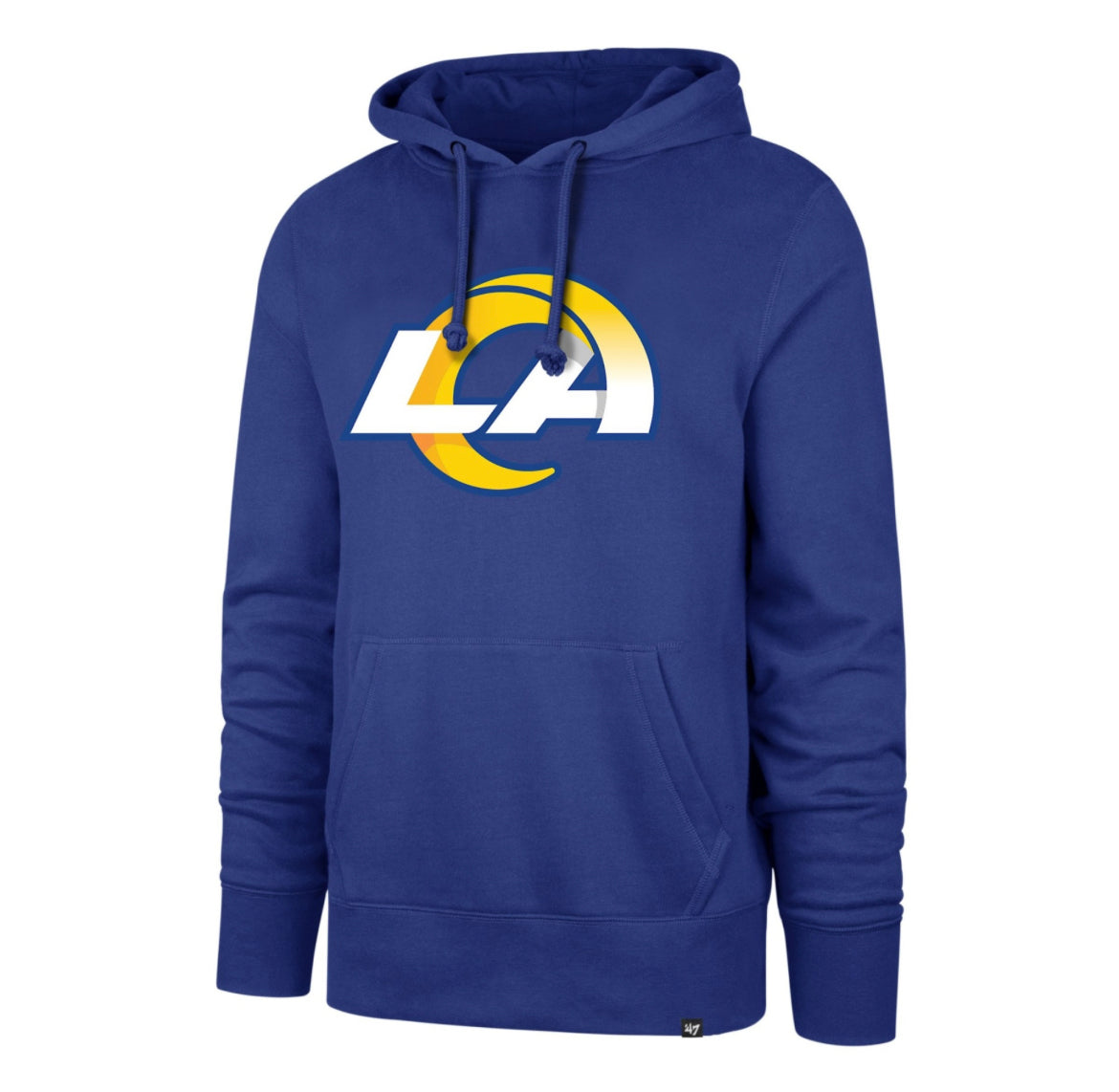 Nike Men's Los Angeles Rams Sideline Therma-FIT Pullover Hoodie - Royal - M Each