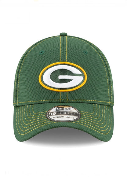 Green Bay Packers New Era Official NFL Sideline Road 39Thirty Stretch Fit - Pro League Sports Collectibles Inc.