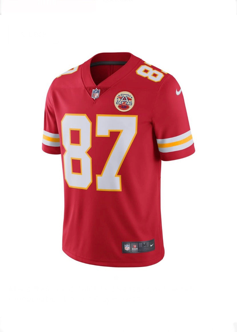 Travis Kelce Kansas City Chiefs Red Nike Limited Jersey - Pro League Sports Collectibles Inc.