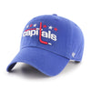 Washington Capitals Vintage Blue Clean Up '47 Brand Adjustable Hat - Pro League Sports Collectibles Inc.