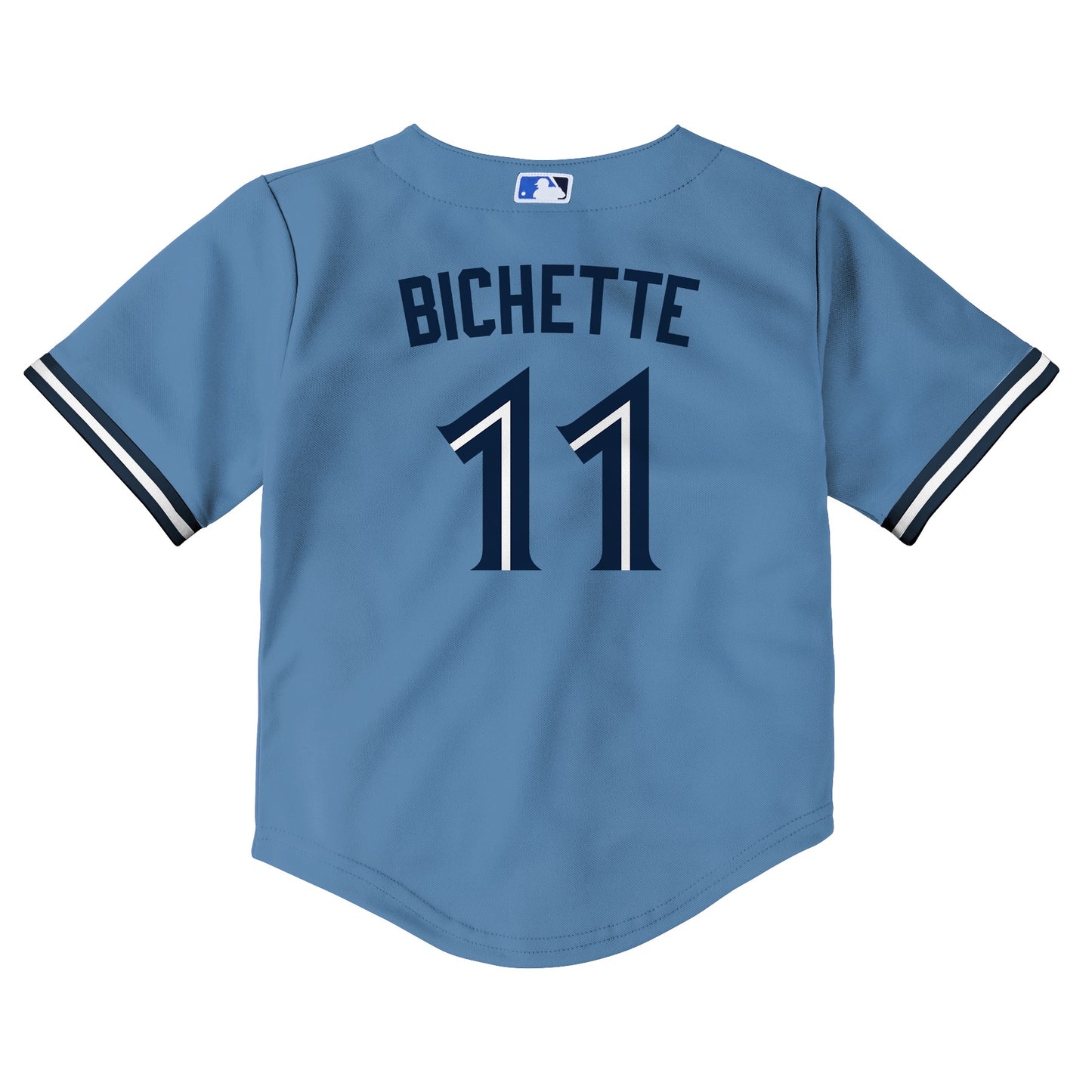 Infant Toronto Blue Jays Bo Bichette #11 Nike Horizon Blue Replica Team Jersey - Pro League Sports Collectibles Inc.