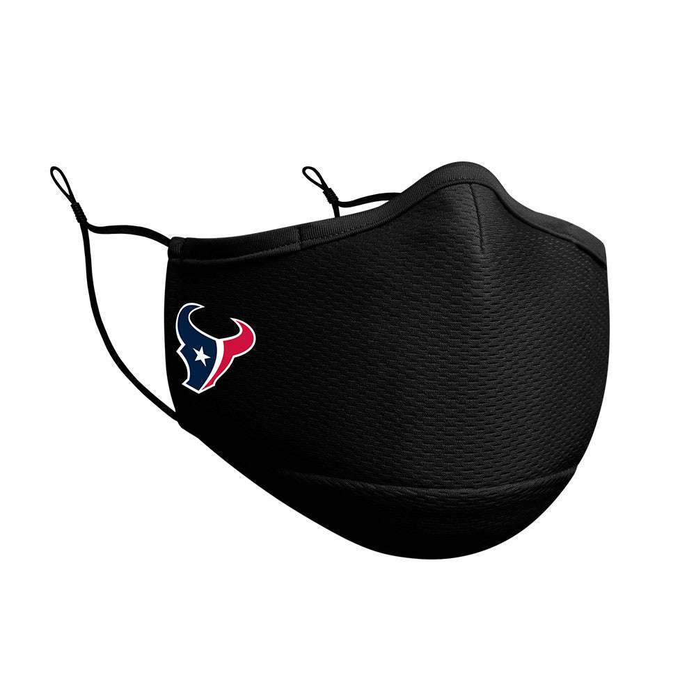 Houston Texans New Era Black On-Field Face Cover Mask - Pro League Sports Collectibles Inc.