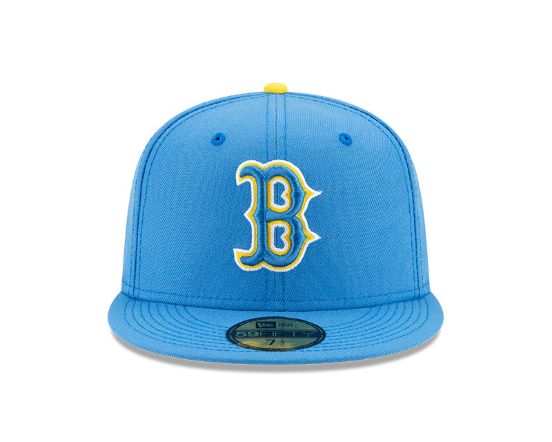 boston red sox yellow and blue hat