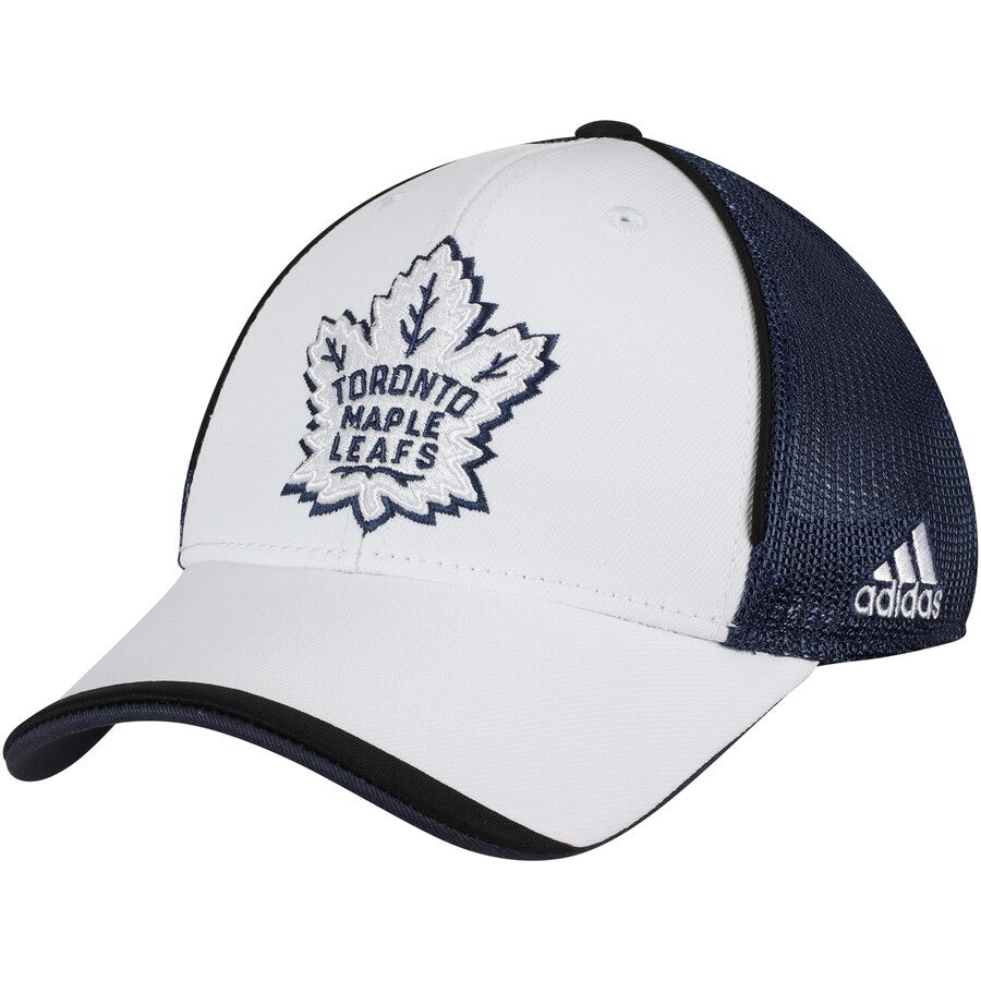 Youth Toronto Maple Leafs Adidas 2018 Stadium Series Coaches Flex Hat - White - Pro League Sports Collectibles Inc.