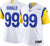 Aaron Donald #99 Los Angeles Rams White Nike Limited Jersey