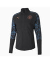 Manchester City FC Puma Black Stadium Jacket - Pro League Sports Collectibles Inc.