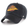 Vancouver Canucks Vintage Black Clean Up '47 Brand Adjustable Hat - Pro League Sports Collectibles Inc.