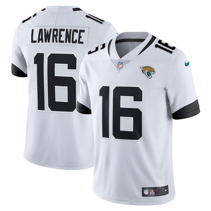 Trevor Lawrence Jacksonville Jaguars White Nike Vapor Limited Jersey - Pro League Sports Collectibles Inc.