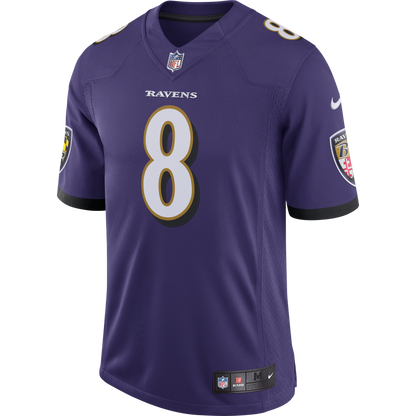 Lamar Jackson Baltimore Ravens Purple Nike Limited Jersey - Pro League Sports Collectibles Inc.