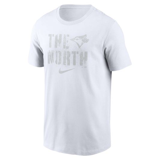 Toronto Blue Jays The North White Nike T-Shirt - Pro League Sports Collectibles Inc.