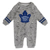 Infant Toronto Maple Leafs Gifted Printed Coverall Sleeper - Pro League Sports Collectibles Inc.