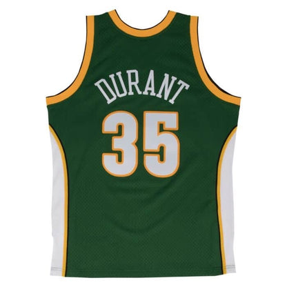 Kevin Durant Seattle SuperSonics 2007-08 Hardwood Classic Mitchell & Ness Green Road Swingman Jersey - Pro League Sports Collectibles Inc.