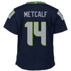 Child DK Metcalf Navy Seattle Seahawks Nike - Game Jersey - Pro League Sports Collectibles Inc.