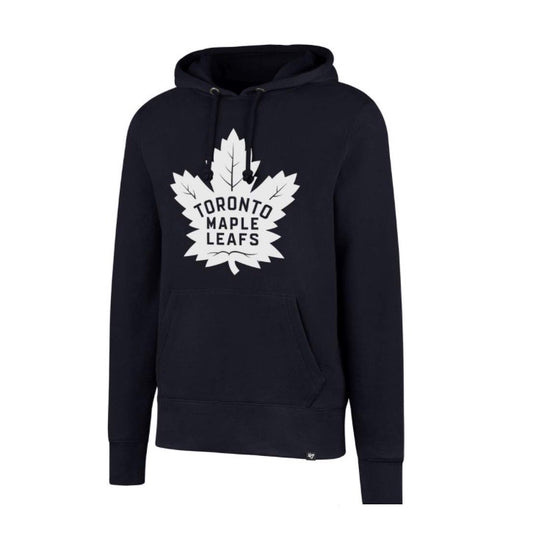 Toronto Maple Leafs 47 Brand Imprint Navy Logo Hood - Pro League Sports Collectibles Inc.