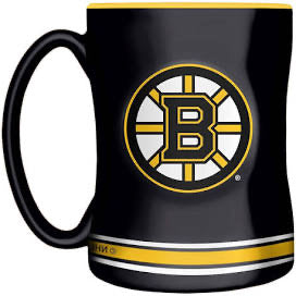 NHL Boston Bruins 14oz. Sculpted Relief Mug - Pro League Sports Collectibles Inc.