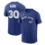 Toronto Blue Jays Alejandro Kirk #30 Nike Royal Blue Name & Number T-Shirt