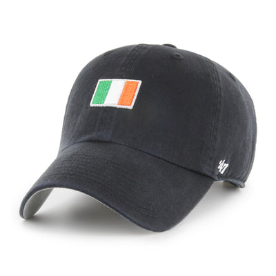 Ireland National Team World Cup Black 47 Brand Clean Up Adjustable Hat - Pro League Sports Collectibles Inc.