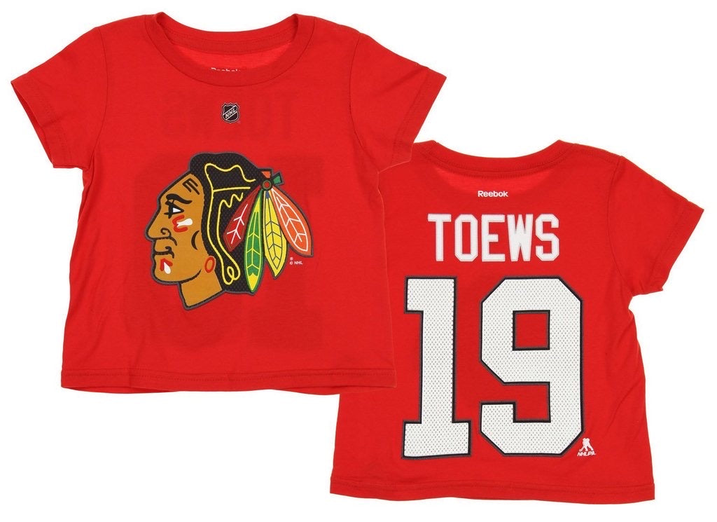 Child Chicago Blackhawks Toews T-Shirt - Pro League Sports Collectibles Inc.