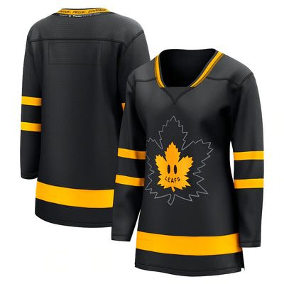 Women's Toronto Maple Leafs Mitchell Marner #16 Fanatics Branded Black - Alternate Premier Breakaway Reversible Jersey - Flip - Pro League Sports Collectibles Inc.