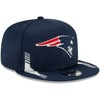 New England Patriots New Era 2021 Sideline Home 9Fifty Snapback Hat - Pro League Sports Collectibles Inc.