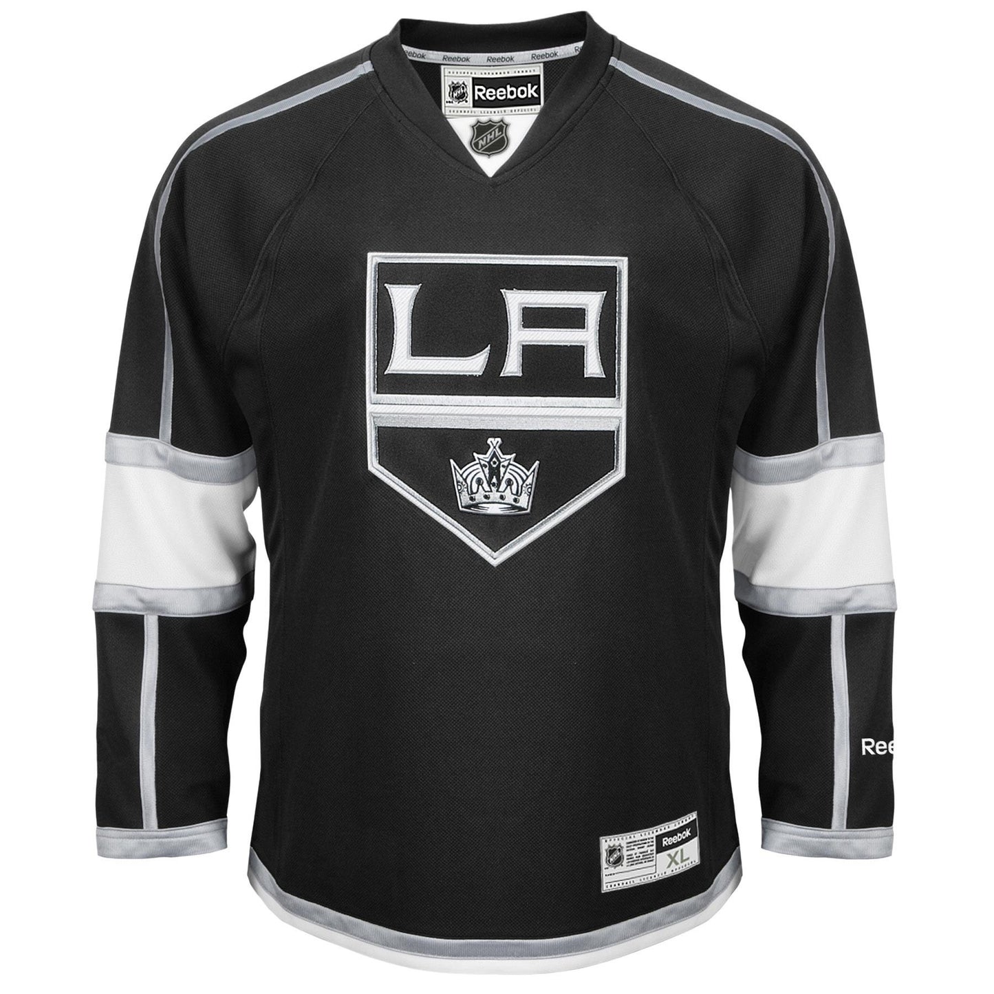 LA Kings Premier Home Replica Reebok Black Jersey - Pro League Sports Collectibles Inc.