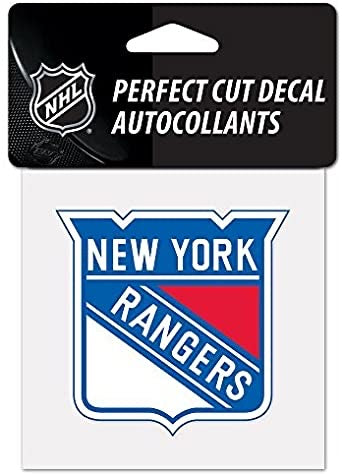 New York Rangers 4X4 NHL Wincraft Decal - Pro League Sports Collectibles Inc.