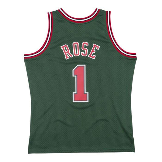 Derrick Rose #1 Chicago Bulls Mitchell & Ness 2008-09 Hardwood Classic Swingman Away Jersey - Pro League Sports Collectibles Inc.