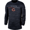 Chicago Bears Nike Velocity Long Sleeve Shirt - Pro League Sports Collectibles Inc.