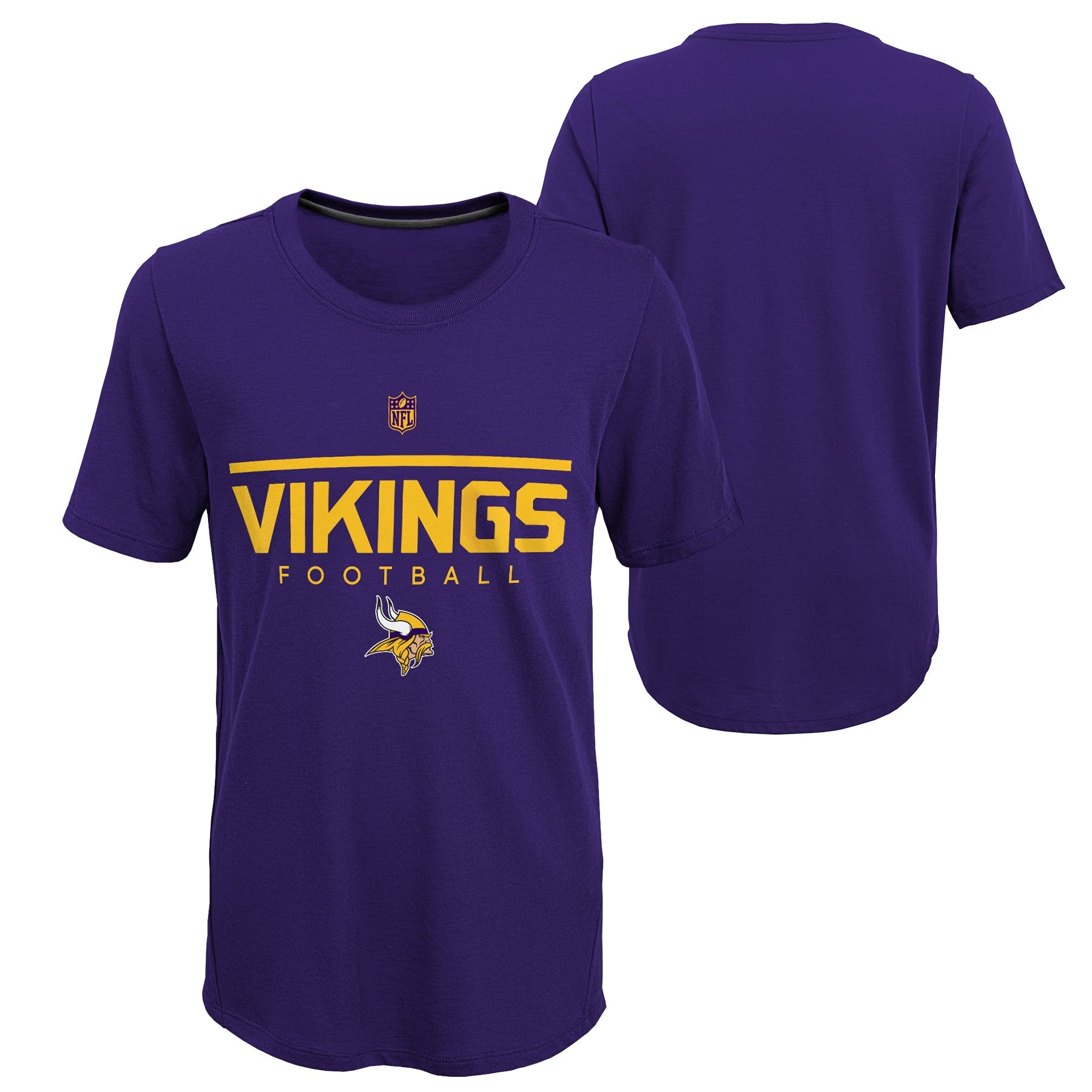 Youth Minnesota Vikings Purple The Champ Is Here Pullover Hoodie