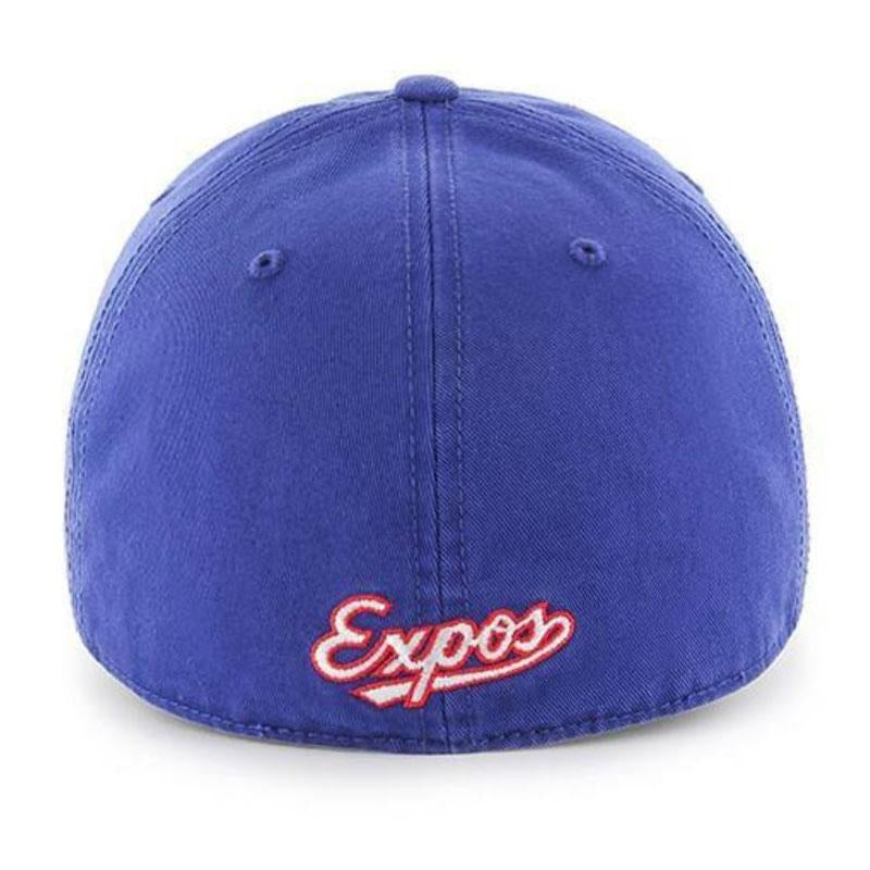 Montreal Expos Cooperstown Royal Franchise 47 Brand Fitted Hat - Pro League Sports Collectibles Inc.