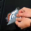Denver Broncos 8X8 NFL Wincraft Decal - Pro League Sports Collectibles Inc.