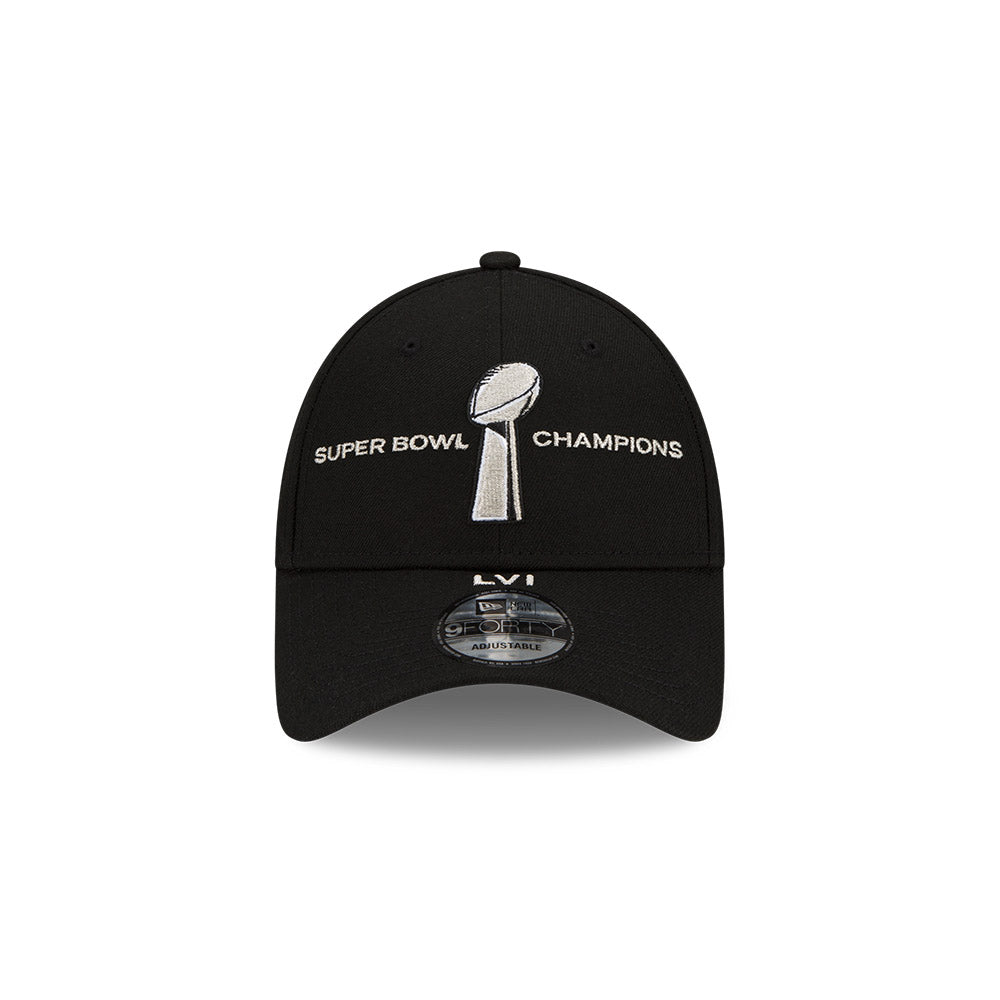 LA Rams NFL Super Bowl Champions 2022 Black 9FORTY Cap