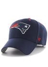 New England Patriots Navy 47 Brand MVP Basic Adjustable Hat - Pro League Sports Collectibles Inc.