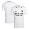 Real Madrid FC Adidas 2022-23 Replica White Home Jersey - Pro League Sports Collectibles Inc.