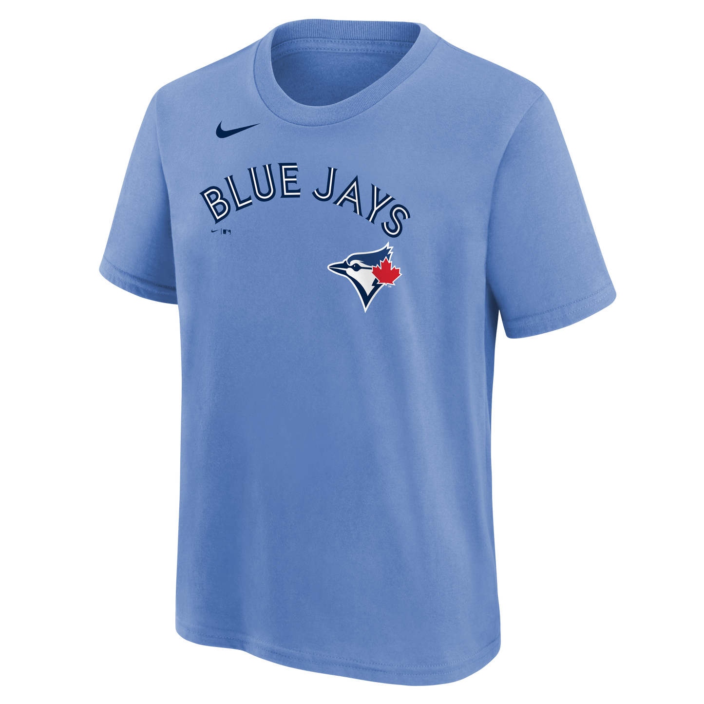 Child Toronto Blue Jays Alex Manoah #6 Nike Powder Blue Horizon Name & Number T-Shirt - Pro League Sports Collectibles Inc.